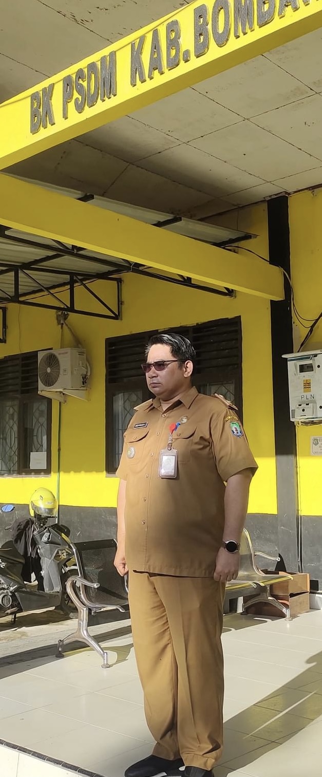Deddy Fan Alva Slamet, ST.MM, Pelaksana Tugas (PLT) Kepala BKPSDM