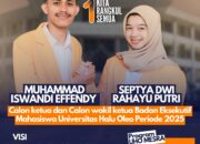 Baliho Calon BEM UHO Dirusak, Pasangan MESRA Respons dengan Tenang