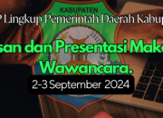 Penulisan dan Presentasi Makalah serta Wawancara,menjadi tahapan ketiga dalam seleksi JPTP di Bombana
