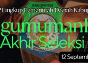 Pengumuman Hasil Akhir Menjadi pamungkas dari semua tahapan Seleksi JPTP Kabupaten Bombana .