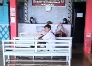 Puskesmas Mataoleo Terendam Banjir Akibat Curah Hujan Lebat