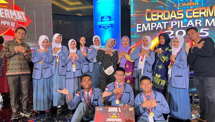 SMAN 3 Bombana Ukir Prestasi Gemilang di Ajang Cerdas Cermat Empat Pilar MPR RI 2025 Tingkat Sulawesi Tenggara