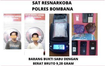 Transaksi Narkoba Dibongkar di Kabaena Barat,Polisi Amankan Tiga Pelaku dan Barang Bukti Sabu