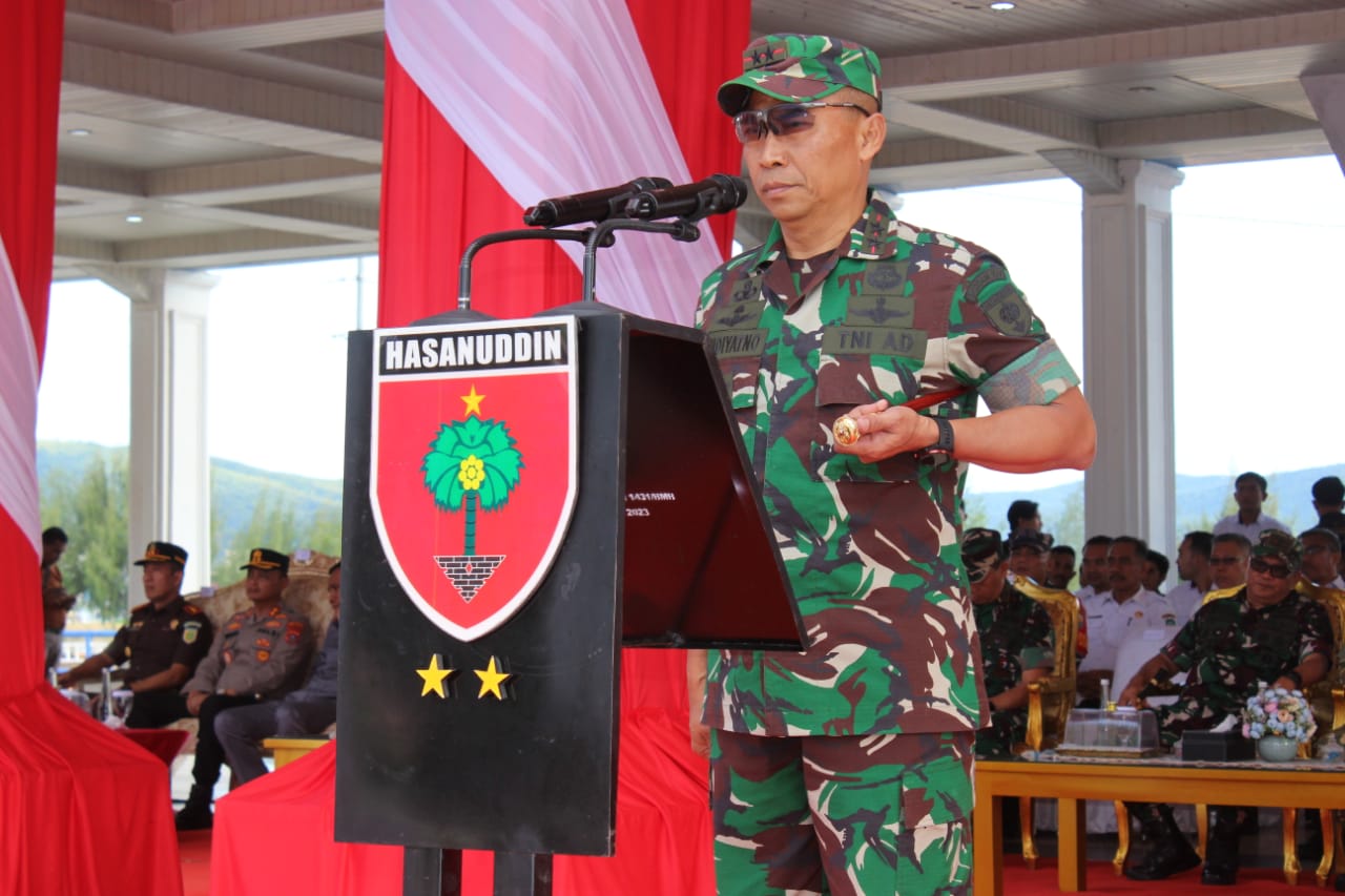 Panglima Komando Daerah Militer (Pangdam) XIV/Hasanuddin, Mayjen TNI Windiyatno