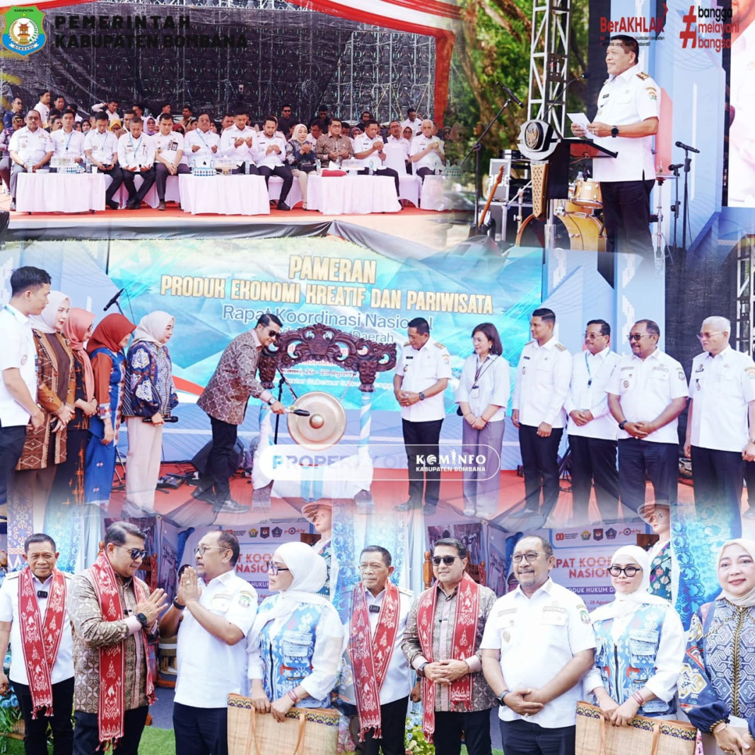 Kain Tenun dan Cita Rasa Lokal Bombana Curi Perhatian di Pameran Ekonomi Kreatif Sultra