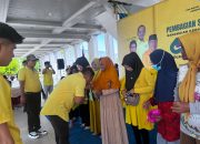 Golkar Bombana Gelar Baksos Bagi 1.000 Paket Sembako di Peringatan HUT ke-61