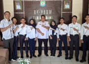 Delapan Lulusan STTD Bekasi Kunjungi BKPSDM Bombana,Pemda Perkuat Komitmen Pemenuhan SDM Transportasi Darat