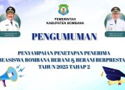 Pengumuman Penetapan Penerima Beasiswa Bombana Berani dan Berani Berprestasi Tahun 2025, Tahap 2