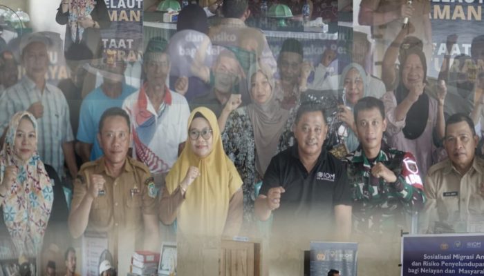 IOM Dorong Nelayan Kelurahan Bambaea Melaut Aman dan Taat Aturan di kabupaten Bombana