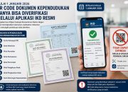 Mulai 2026 QR Code Dokumen Kependudukan Hanya Bisa Diverifikasi Melalui Aplikasi IKD Resmi