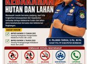 Satpol PP Bombana Ingatkan Warga Waspadai Karhutla Saat Musim Kemarau