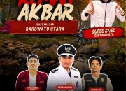 Kemah Akbar Rarowatu Utara Jadi Wadah Konsolidasi Pemuda dan Mahasiswa Sambut HUT ke-81 RI