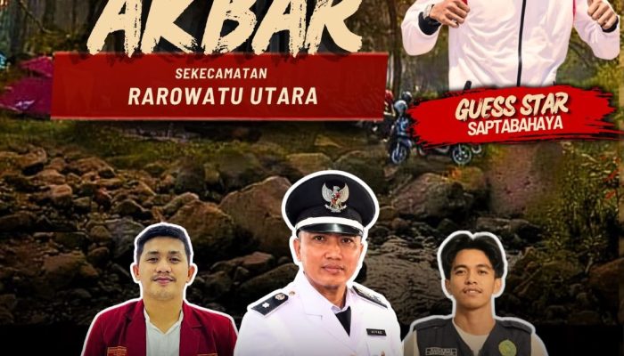Kemah Akbar Rarowatu Utara Jadi Wadah Konsolidasi Pemuda dan Mahasiswa Sambut HUT ke-81 RI