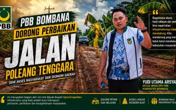PBB Bombana Dorong Perbaikan Jalan Poleang Tenggara